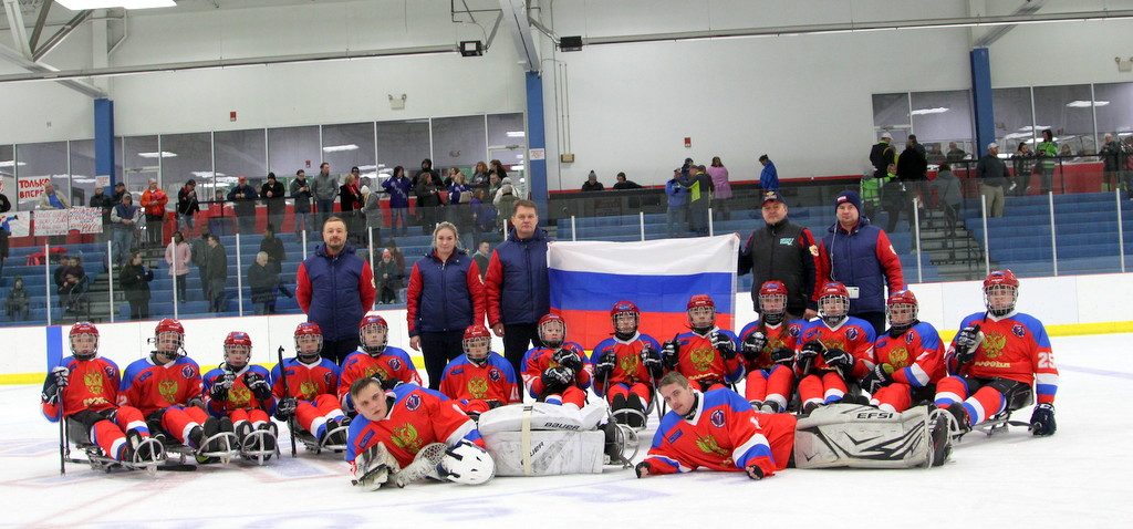 Чемпионы наших сердец! Серебро Сборной России по следж-хоккею в международном турнире!